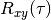 R_{xy}(\tau)