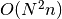 O(N^2 n)