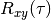R_{xy}(\tau)